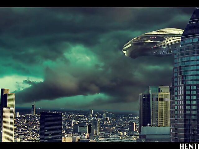 Alien sex with helpless Haneen who gets her shaved pussy filled