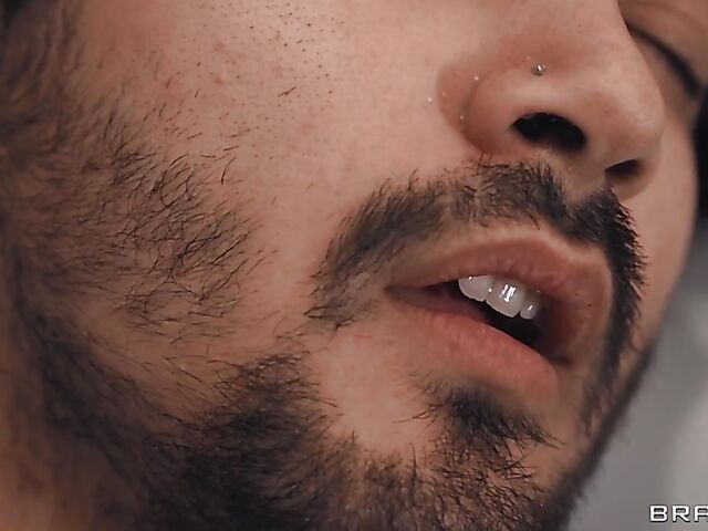 Hard body blonde Barbie gets tag teamed by Jimmy Michaels and Max Fills