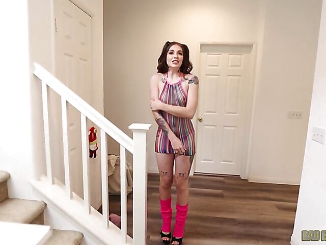 POV blowjob downstairs with Brenna Mckenna