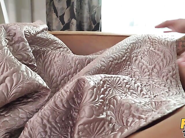 FFM threesome by surprise with bisexual Vanessa Decker and Mai Thai