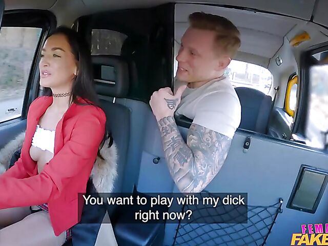 Taxi sex with hot sexy driver Zuzu Sweet
