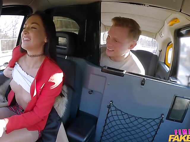 Taxi sex with hot sexy driver Zuzu Sweet