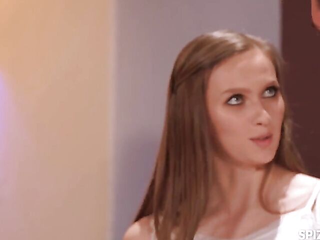 On-the-job training with sexy Czech babe Stacy Cruz