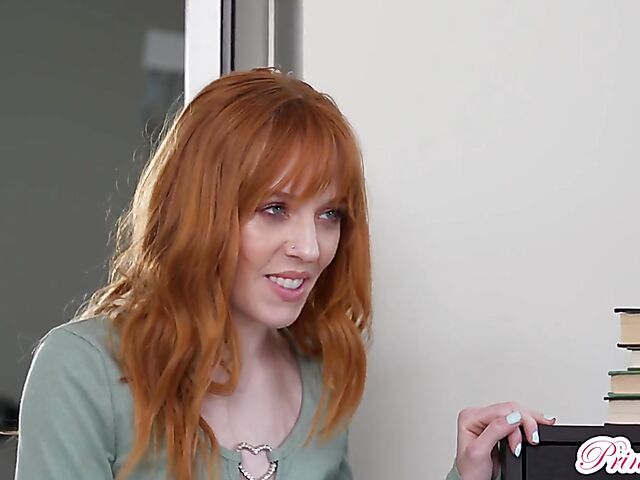 Cute redhead Madi Collins can't live a day without it