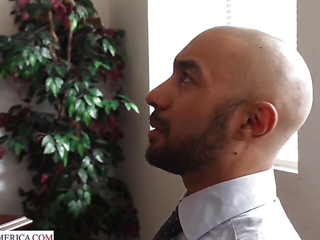 Sex at work with hot lady boss Nicole Aria