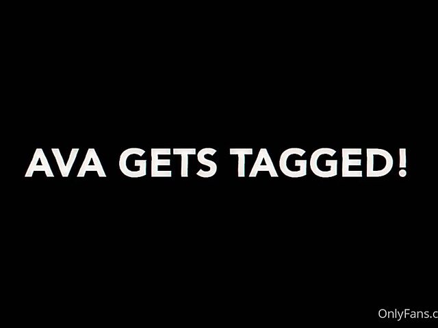 Two hot looking studs tag team gorgeous Ava Koxxx