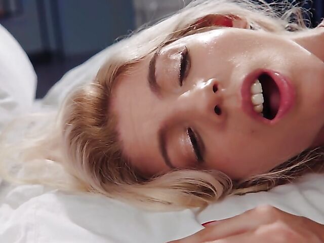 Missy Luv & Amirah Adara - Lesbian nylon lover with a strapless dildo