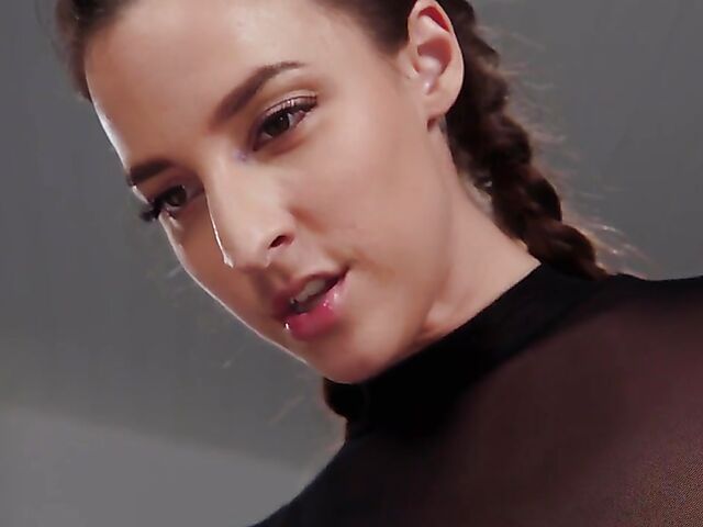 Missy Luv & Amirah Adara - Lesbian nylon lover with a strapless dildo