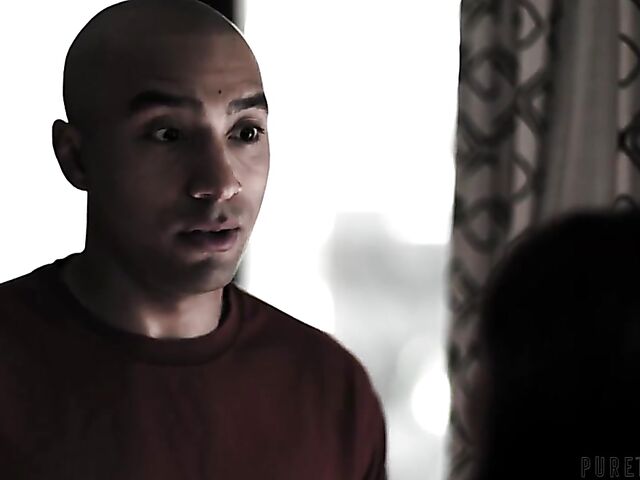 All natural brunette Aften Opal can't stop fucking that exotic cock