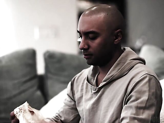 All natural brunette Aften Opal can't stop fucking that exotic cock