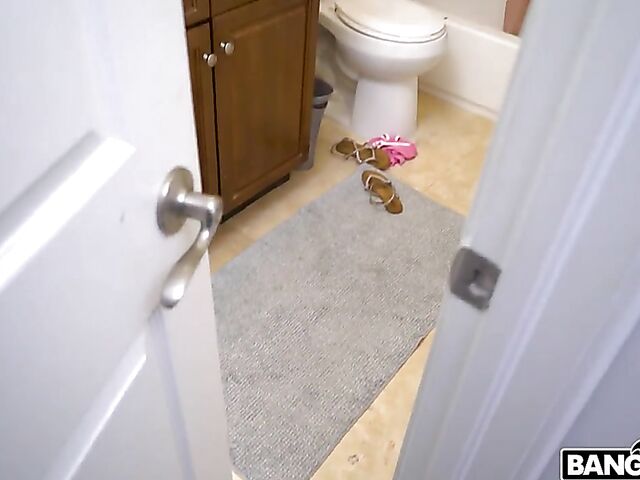 POV BBC after shower with adorable Molly Little