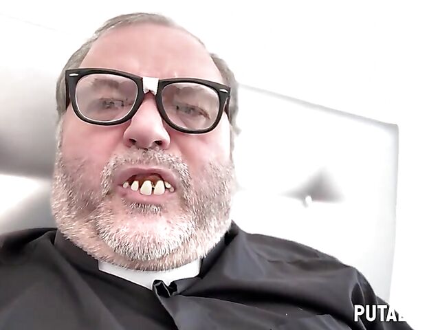 Tattooed schoolgirl with pierced nipples Dalila Dark fucks priest Torbe