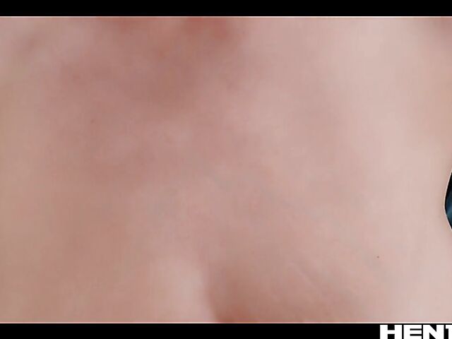 Josephine Jackson's big natural tits and shaved pussy for an alien