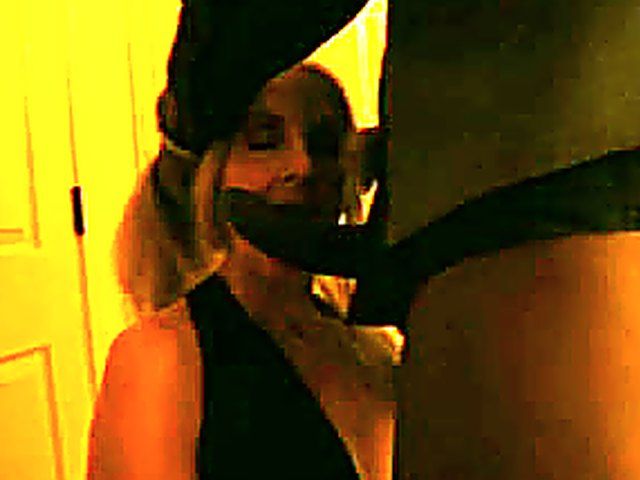 Mature blonde wife sucks on a black dick