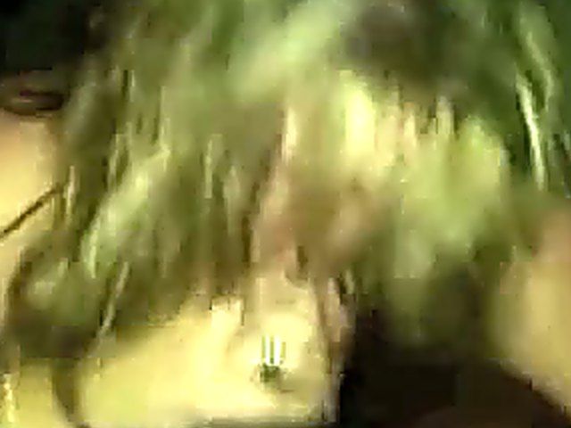 Mature blonde sucks on a big black cock