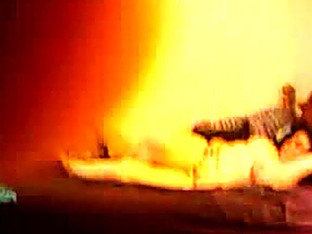 Fat chick sucks and fucks a black dick