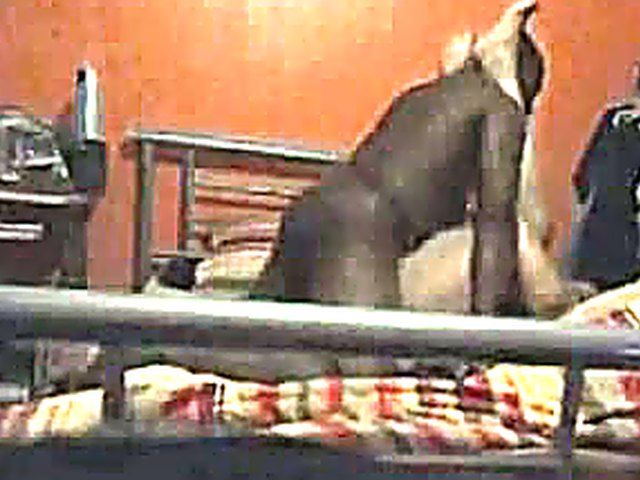 Naughty wife gets caught fucking a black cock