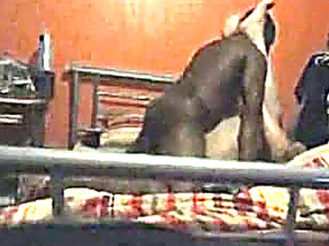 Naughty wife gets caught fucking a black cock