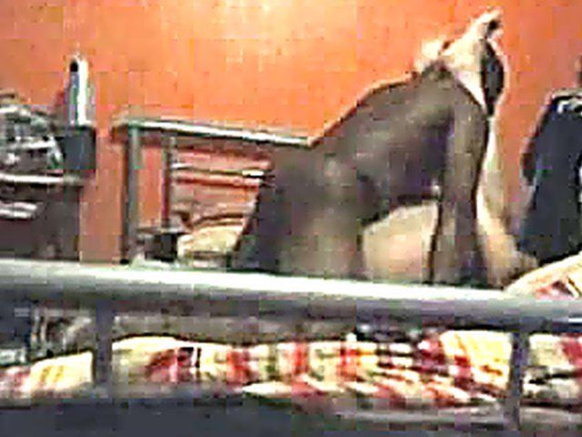 Naughty wife gets caught fucking a black cock