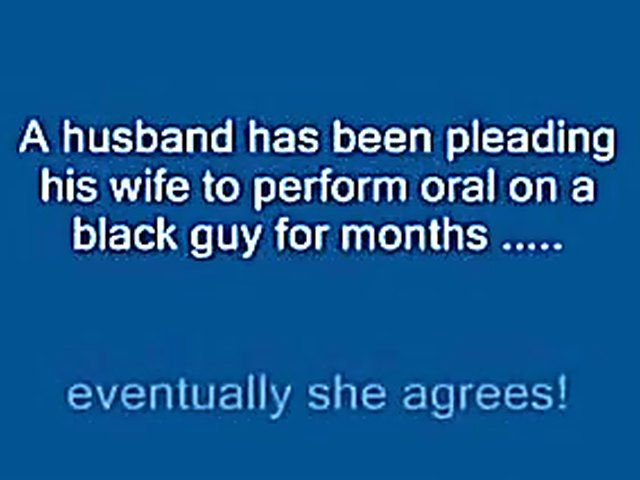 Slutty wife gets fucked by black porn star