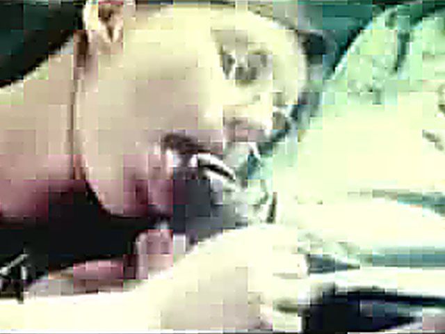 White slut sucks and fucks a black cock