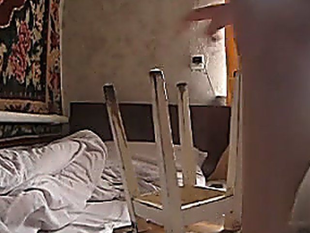 Young chick loves to play with herself