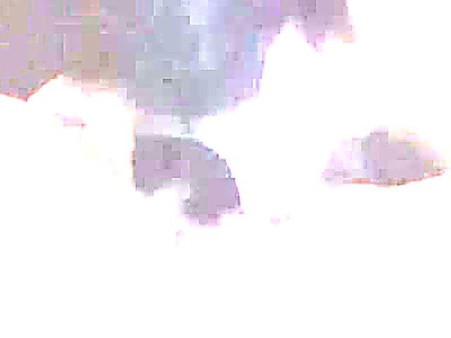 Masked babe sucks long dick on camera