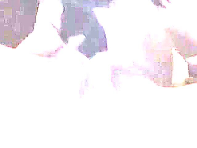 Masked babe sucks long dick on camera