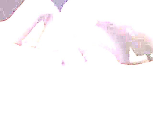 Masked babe sucks long dick on camera