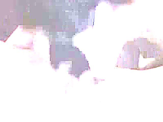 Masked babe sucks long dick on camera