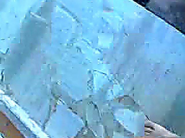 Man masturbates over pretty chicks face