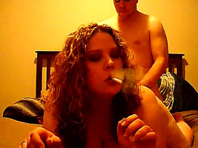 Horny fat babe fucks her neighbour. 