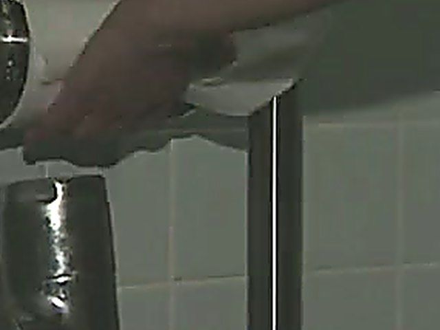 Hot Asian slut gets fucked in the toilet