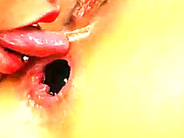 Two hot teens suck a big black dick