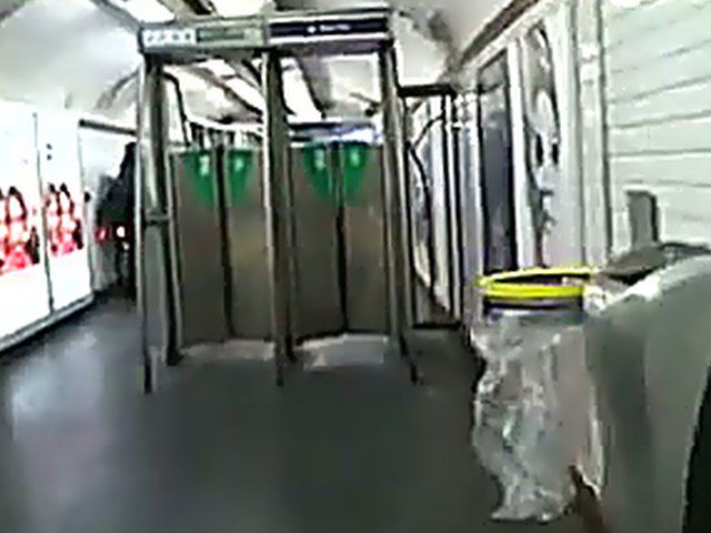 Pretty Arab babe gets two cocks at once