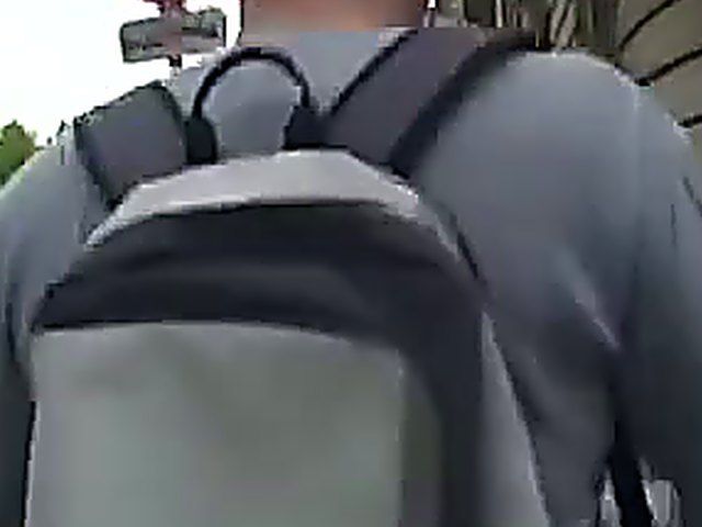 Pretty Arab babe gets two cocks at once