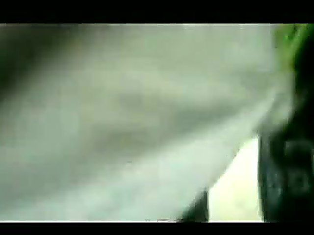 Hot babe strokes a dick inside a car