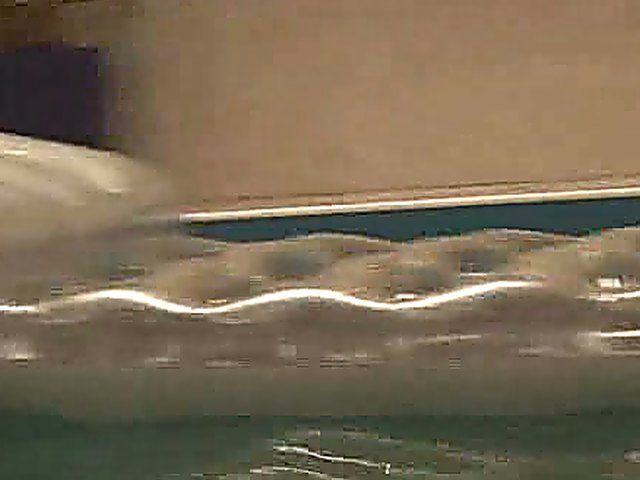 Swinging horny babes get fucked by the pool