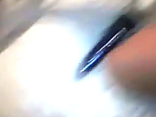 Sexy blonde gets filmed as she sucks cock