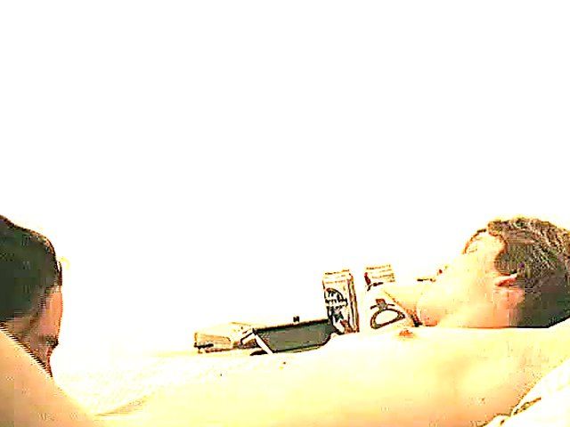 Teenage lesbians with big tits finger their pussies