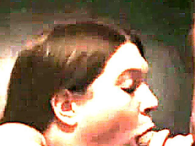 Beautiful babe gets her shaved pussy fucked hard