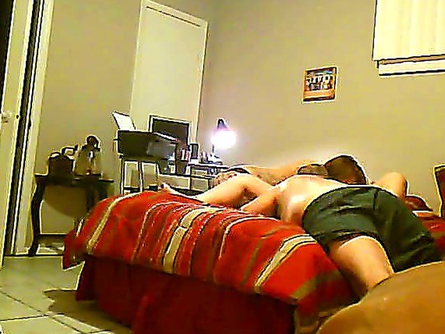 Old man has two babes sucking his cock