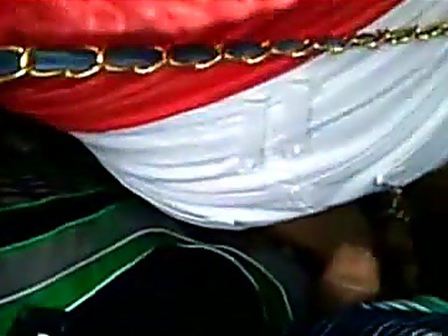 Horny stud gets his dick rubbed in public