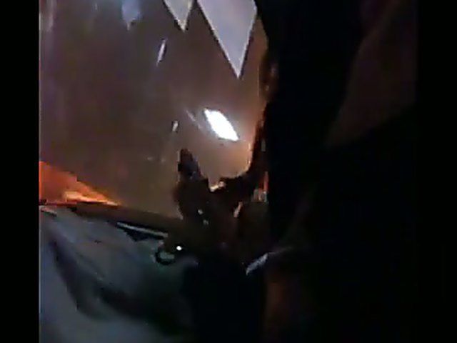 Horny stud gets his dick rubbed in public