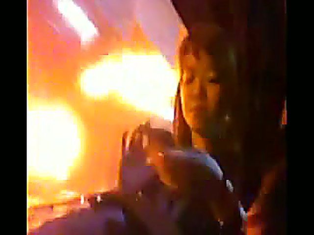 Horny stud gets his dick rubbed in public