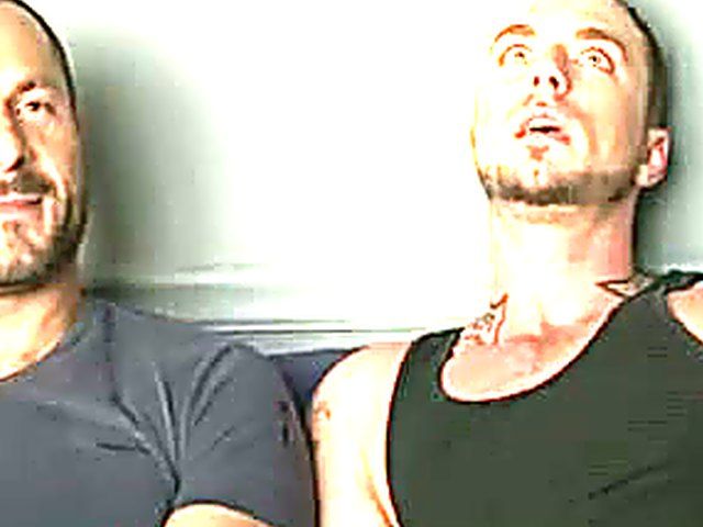 Hot and horny gay couple have anal sex