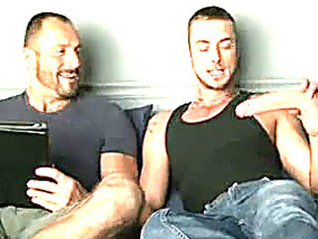 Hot and horny gay couple have anal sex