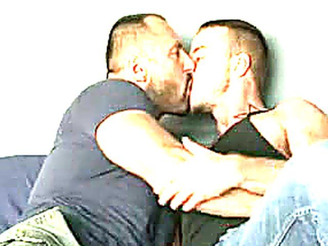 Hot and horny gay couple have anal sex