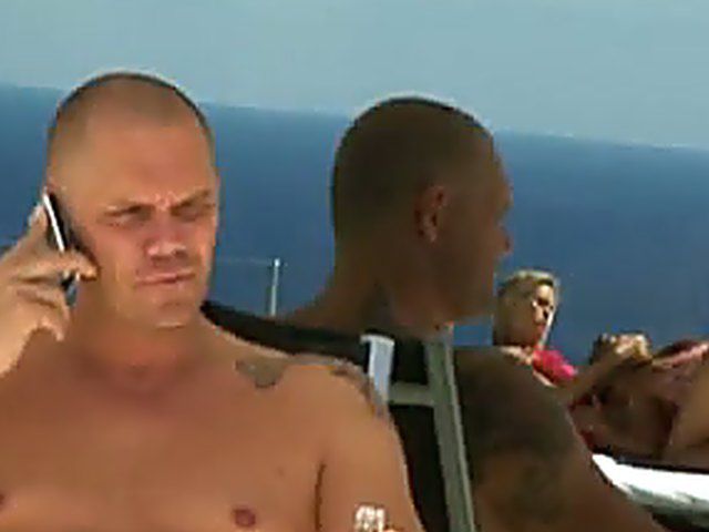 Slutty babes in sexy lingerie get drilled hard