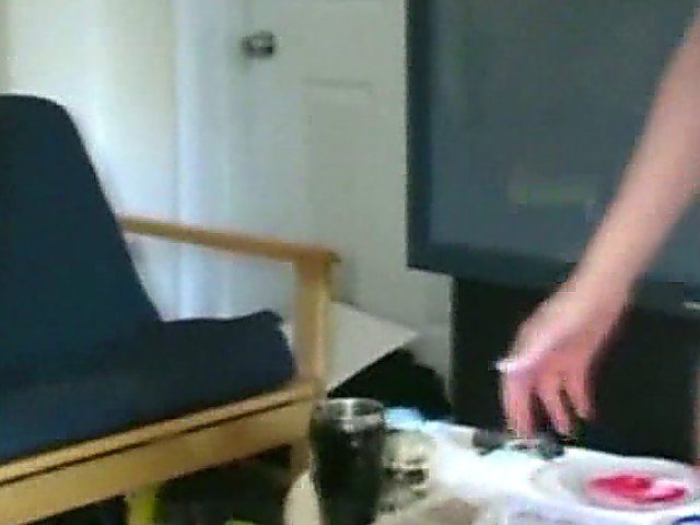 Slender chick gets cream licked off her pussy